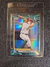 2024 Nick Kurtz RC 41/125 MT* 1st Bowman Draft Chrome #BDC-56 Oakland Athletics