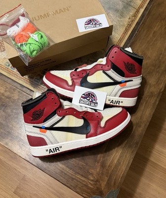 Jordan 1 Retro High Off White Chicago Size 9 Brand New w Box Authentic Rare