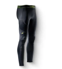 BodyShield Turf Burn Compression Men's Leggings 2, Soccer Base Layer with Shi...