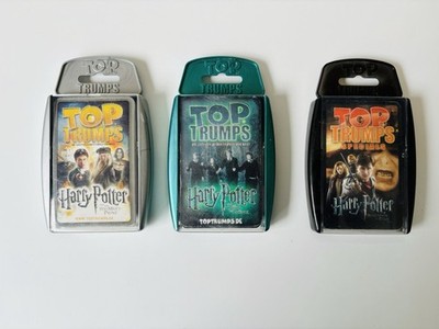 Top Trumps Harry Potter Sammlung 3 Sets komplett Halbblutprinz Orden Selten