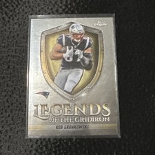 2025 Topps Chrome Football Legends Of The Gridiron Rob Gronkowski