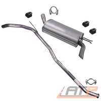 Auspuffanlage Abgasrohr EndschalldÄMpfer FÜR Renault Twingo 1 C06 1.2 93-07