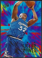 1995-96 Fleer Ultra Ultra Power Shaquille O'Neal Insert Card #9