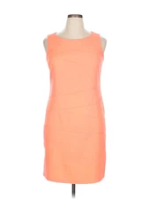 AB Studio Women Orange Cocktail Dress 14