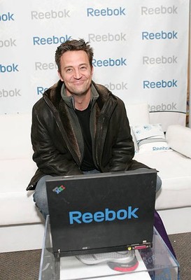 Actor Matthew Perry visists the Kari Feinstein Sundance Style Loun- Old Photo