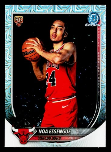2025-26 Bowman #BCV-12 Noa Essengue Chrome Mojo Refractors
