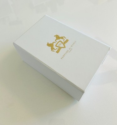 Parfums de Marly Perfume Box 4.5'' x 7.25'' x 3.5'' White