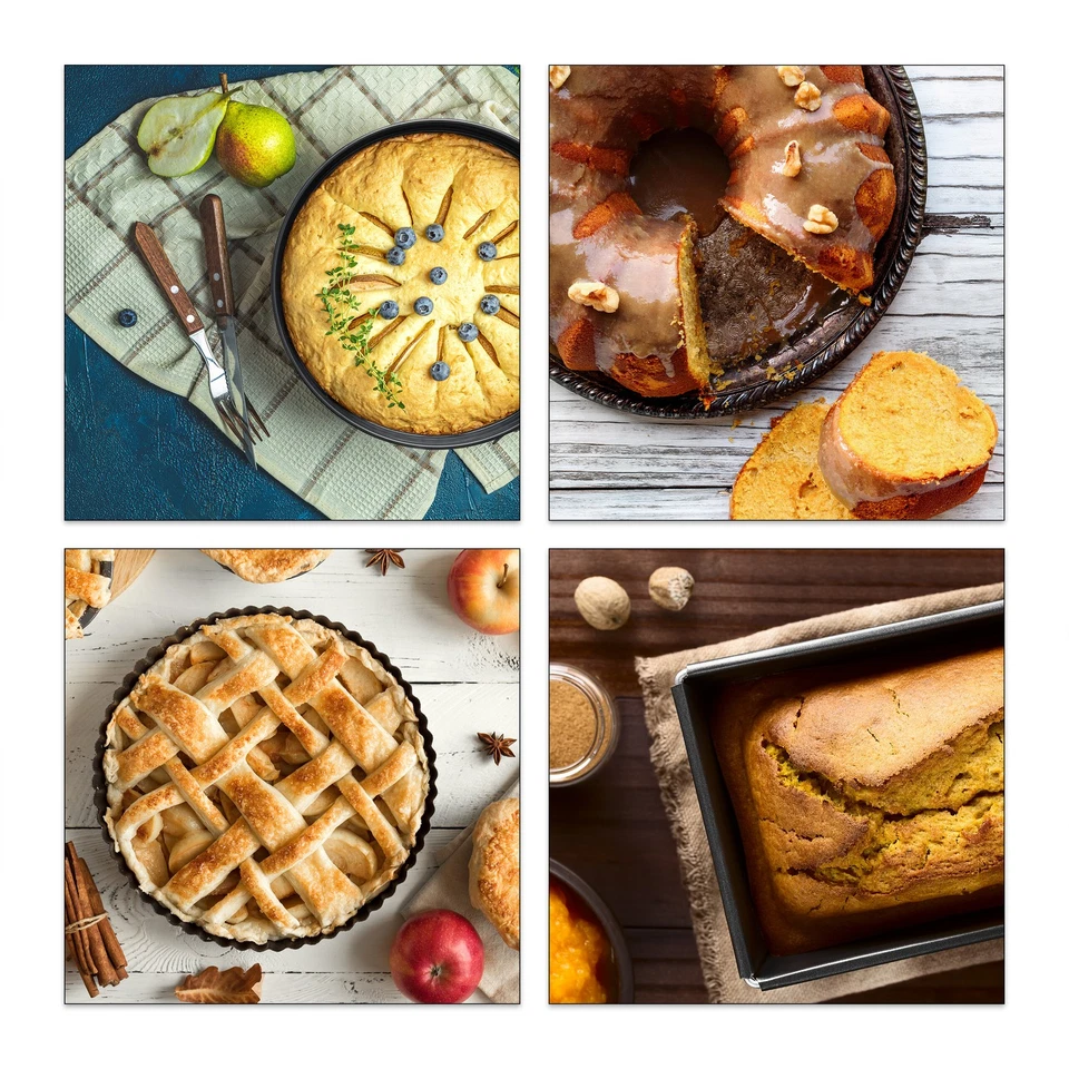 Backform set hitzebeständig Kuchenform Set Springform Set Kastenform Set - Bild 2 von 4