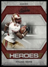 2008 Playoff Absolute Memorabilia #AH-23 Frank Gore Absolute Heroes #/250