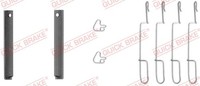 ZubehöRsatz Scheibenbremsbelag Quick Brake 109-1280 FüR Mercedes 638 Vito W638 5