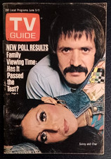 TV Guide Sonny And Cher June 1976 Excellent Condition NO LABELS Q7