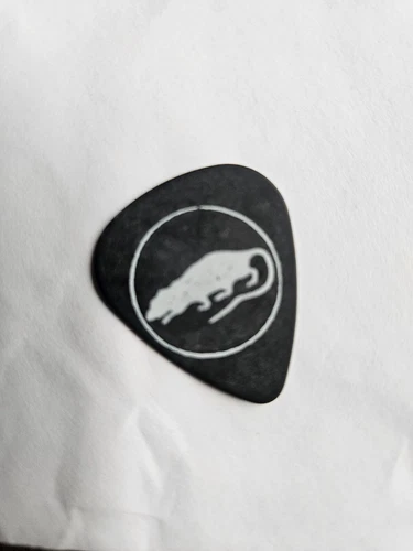 Pearl Jam pick Jeff Ament Pick Black BasketballRat pick - Picture 2 of 2
