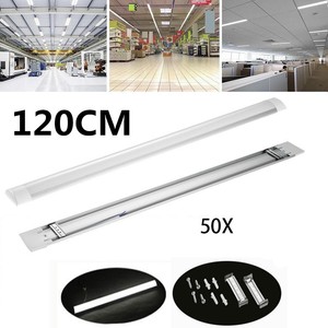 50x4ft 120cm 40w Led Slim Ceiling Batten Tubes Light Fluorescent