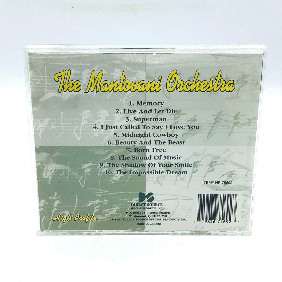 The Mantovani Orchestra, High Profile, HP 75692, CD | eBay