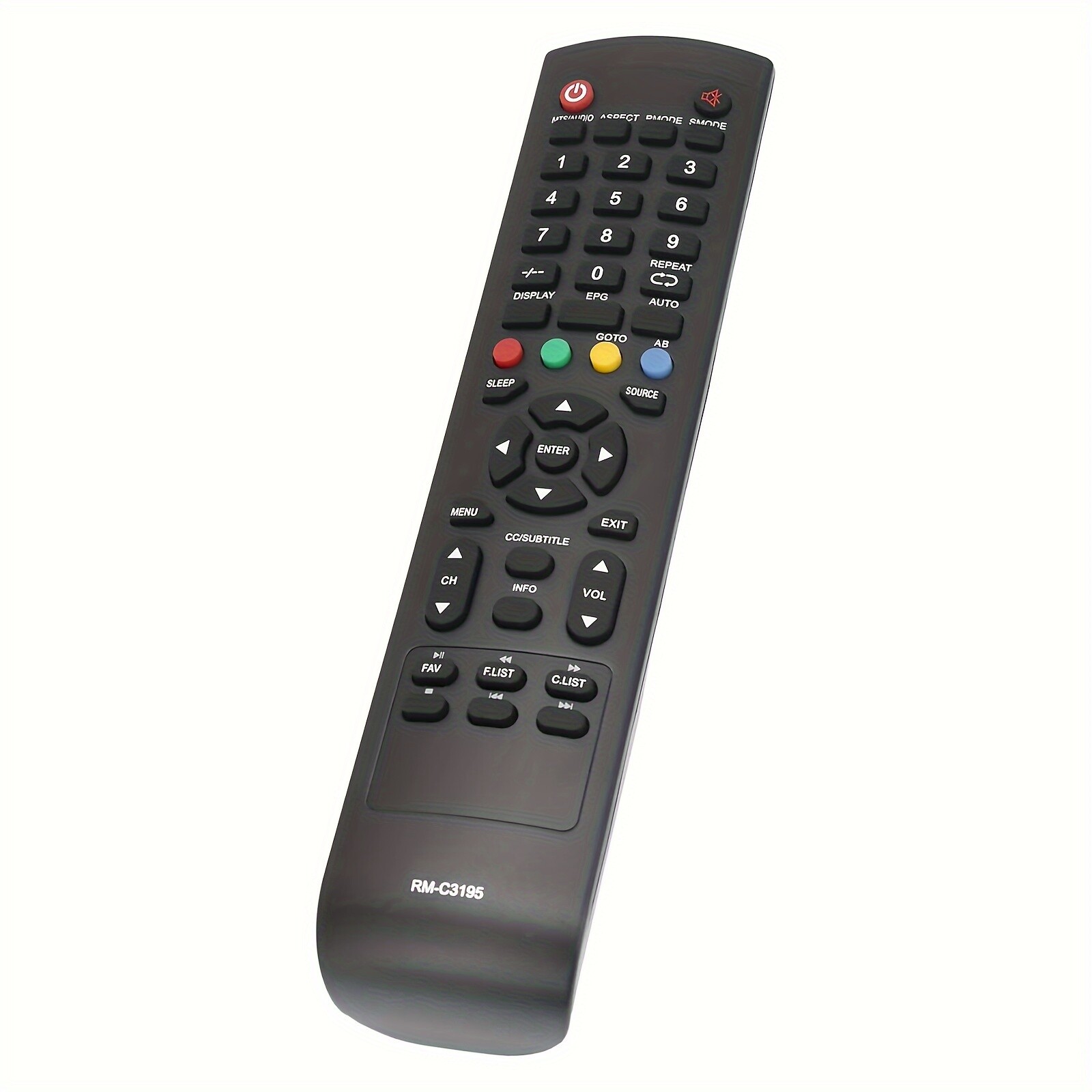 JVC LED LCD TV Remote Replacement Model RM-C3195 RMC3195