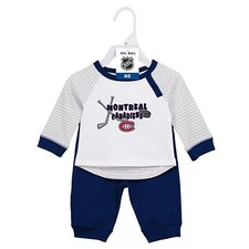 NHL Montreal Canadiens Children Unisex Scrimmage 2Piece shirt & Pant Set, 3-6 Mo