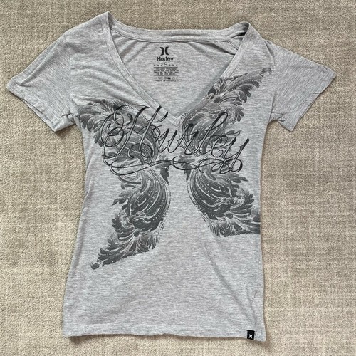 T-Shirt Top V-Neck Logo Tee | eBay