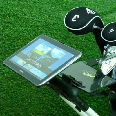 Quick Fit Golf Trolley Tablet Mount with Dedicated Holder for Galaxy