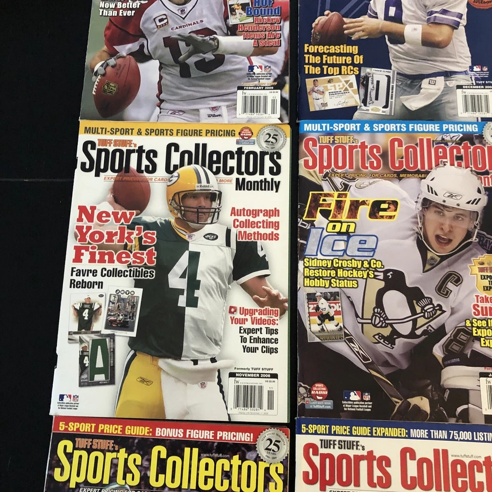 Lote de 9 revistas mensuales de tarjetas deportivas 2008-09 Range-Lebron, Crosby, ARod, Romo! Foto 3 de 4