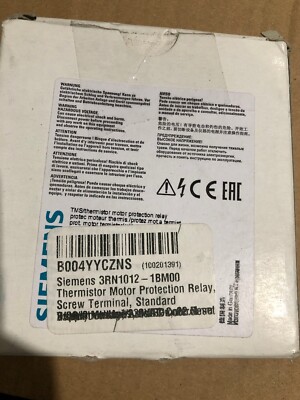 Siemens SIRIUS 3RN1012-1BM00 Thermistor Motor Protection Relay