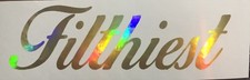 Filthiest Sick Euro Jdm Stance Vinyl Decal Sticker Holographic Gold Oil Slick Filthiest Sick Euro Jdm Stance Vinyl Decal Sticker Holographic Gold Oil Slick