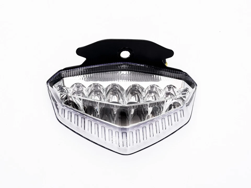 Luz trasera LED transparente interior Señales de giro para Ducati Hypermotard 1100 EVO 2010-2012 Foto 4 de 4