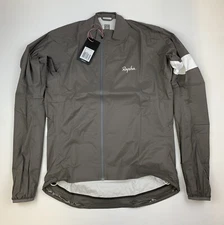 RAPHA Men's Core Rain Jacket II Size Medium Gray NWT