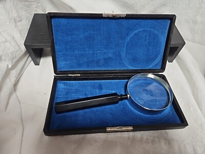 RARE Glass Magnifying Type Class 1 Union Instrument Corp with Case U.L.C Japan