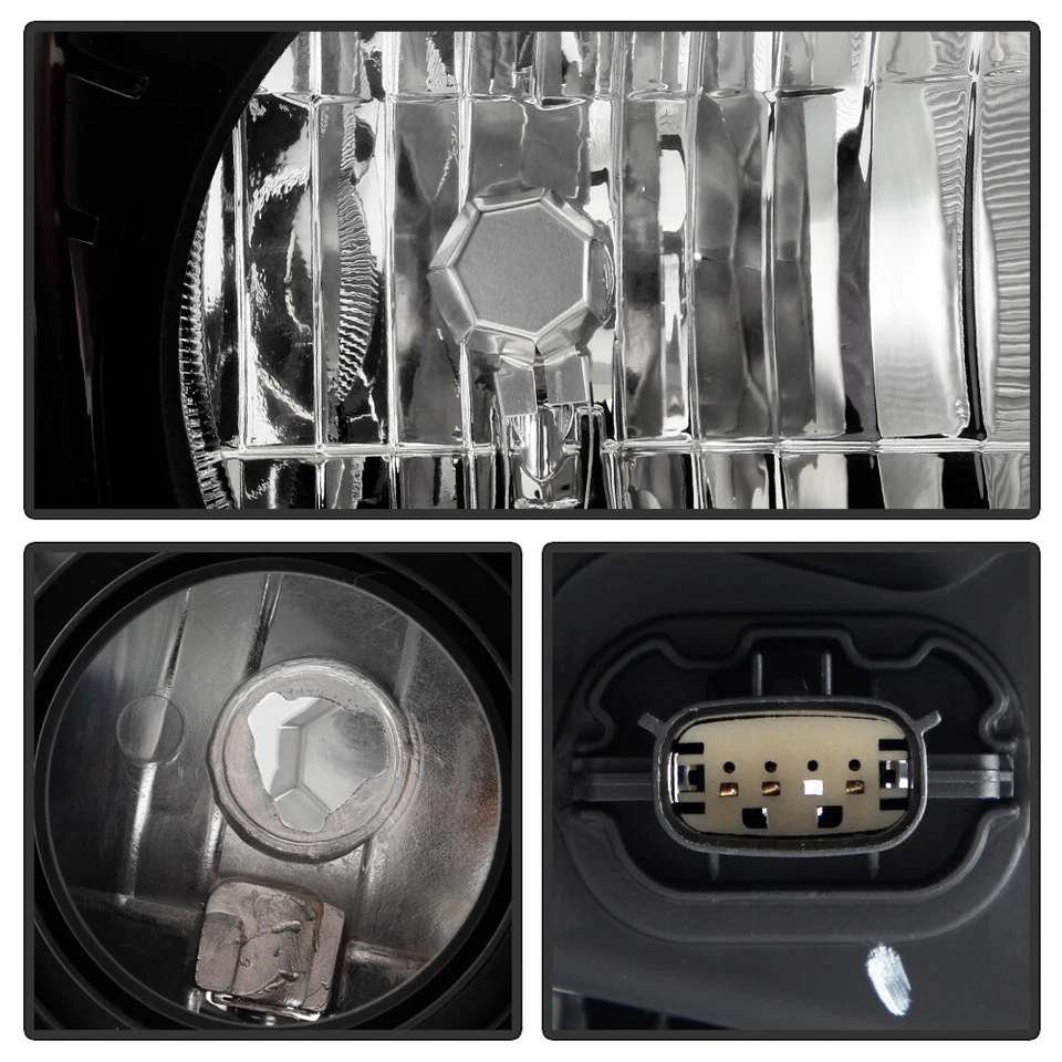 Faro halógeno negro Ford Transit 150 250 350 2015-2023 - pasajero Foto 4 de 4