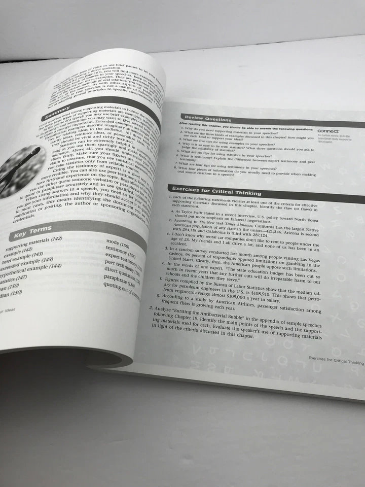 ART OF PUBLIC SPEAKING CUSTOM A&M by Stephen Lucas book special edition - Image 4 of 4