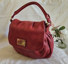 Women's Marc By Marc Jacob's Red Leather Portable Handbag (LIMITED EDITION)