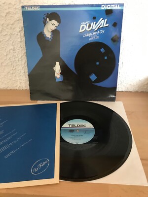 12'', Vinyl, LP, Frank Duval, Living Like A Cry, Digital, Teldec 1984, OIS, VG++