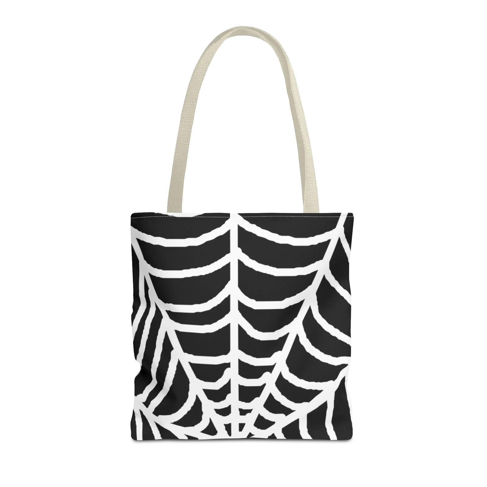 Halloween Spiderweb Tote Bag