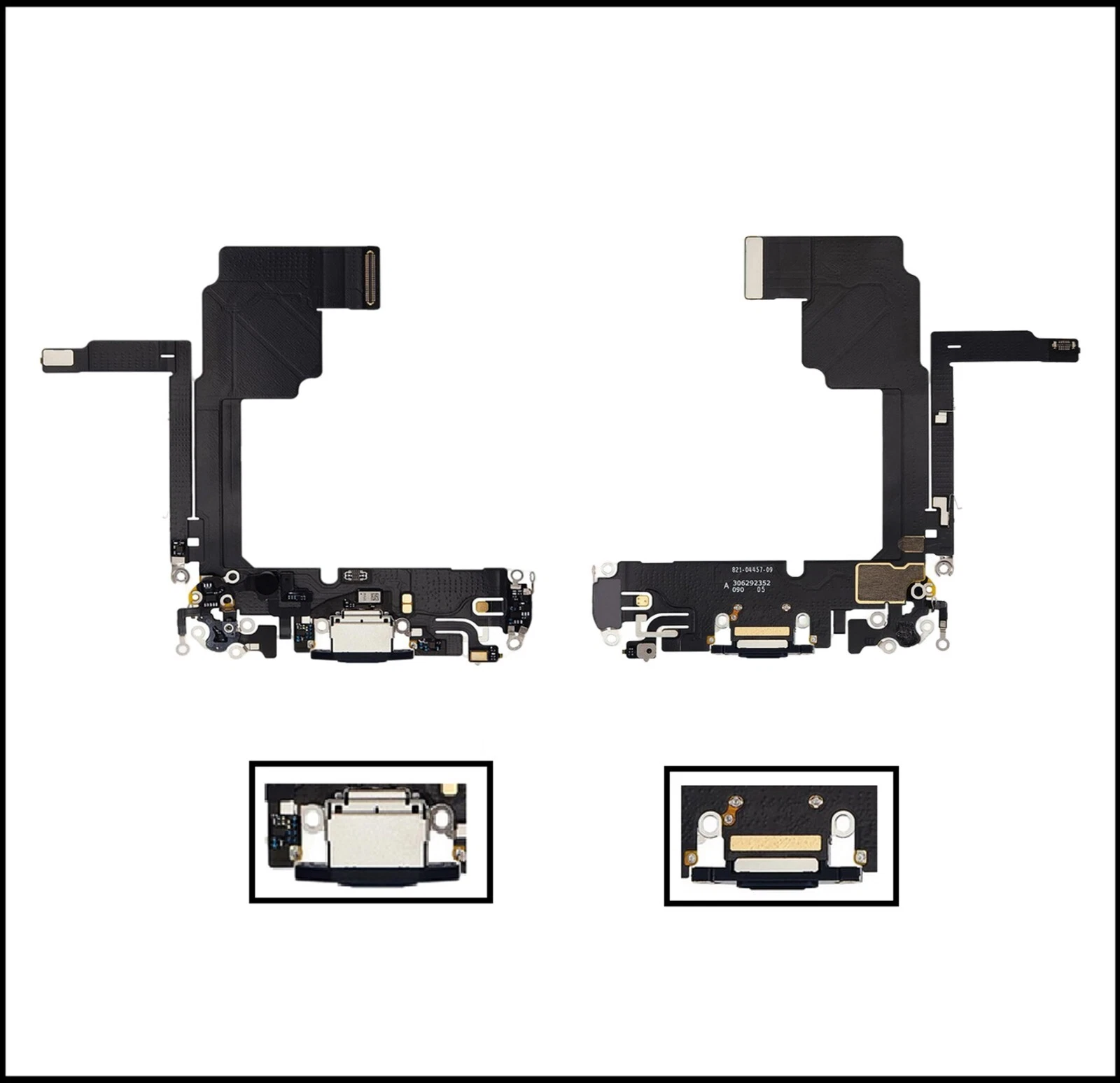 For Apple iPhone 15 Pro Type C Charging Port Flex Cable Replacement - Picture 3 of 5