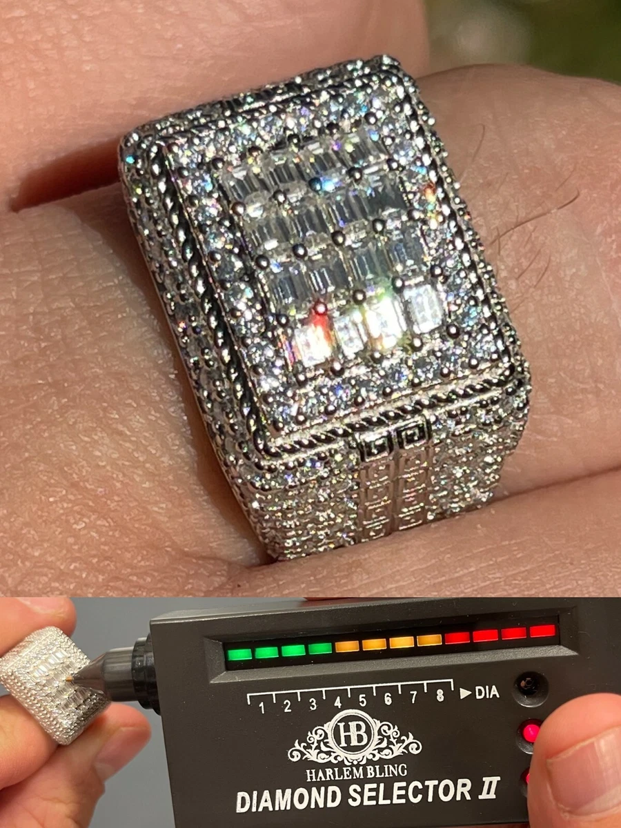 Baguette moissanite sale