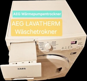 AEG Lavatherm SensiDry Wärmepumpentrockner Versand möglich s. dazu Beschreibung