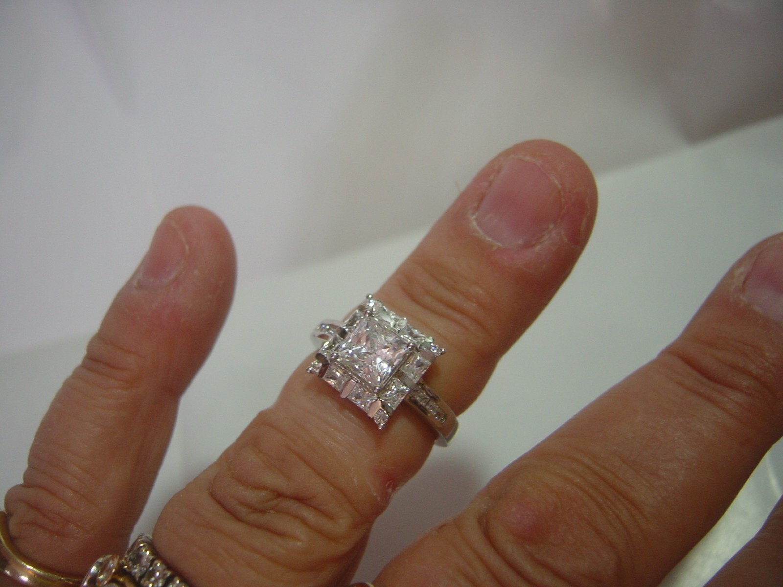 VINTAGE BEAUTIFUL SOLID SILVER RING-MAGNIFICENT S… - image 4