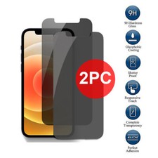  2 PIECE iPhone 12/ 12 Min/12 Pro Max - Privacy Tempered GLASS Screen Protector