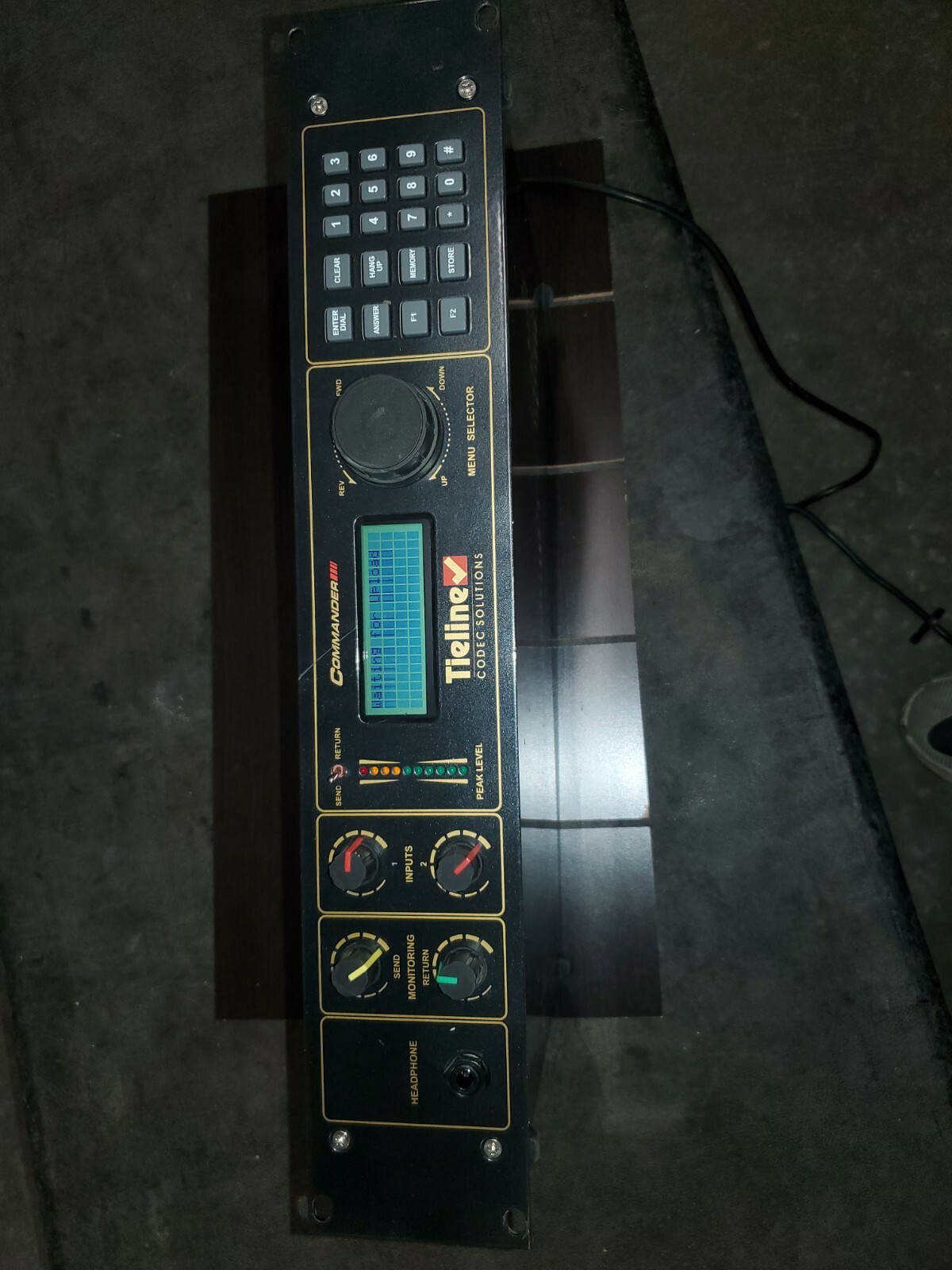 TIELINE DIGITAL CODEC MODEL TLR200 POTS ISDN AUDIO COMMANDER | eBay