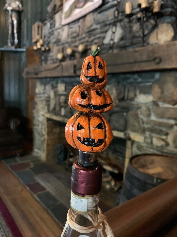 Пробка для бутылки тыквы Jack o' Lantern - Изображение 3 из 4