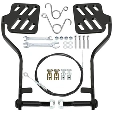 Go Kart Brake Throttle Pedal Kit For Yerf Dog Predator 212cc 196cc 6.5hp Black