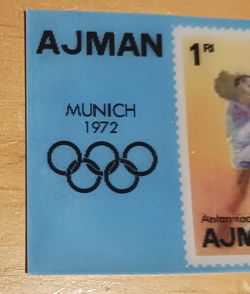 MUHAMMAD ALI - 1972 Ajman Olympic -3D w/Anton Geesink 1 RI - Image 3 of 4