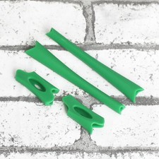 Replacement Rubber Silicone Ear Socks for-Oakley Flak Jacket XLJ -Dark Green