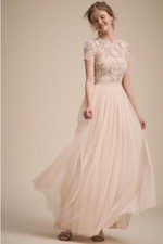 New BHLDN Sakara Beaded Tulle Dress Bridesmaid sz 10