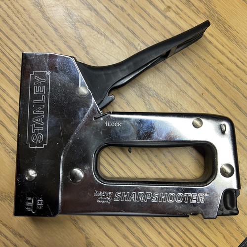 Stanley Model TR100 Heavy Duty Sharp Shooter Staple Gun, Made In USA