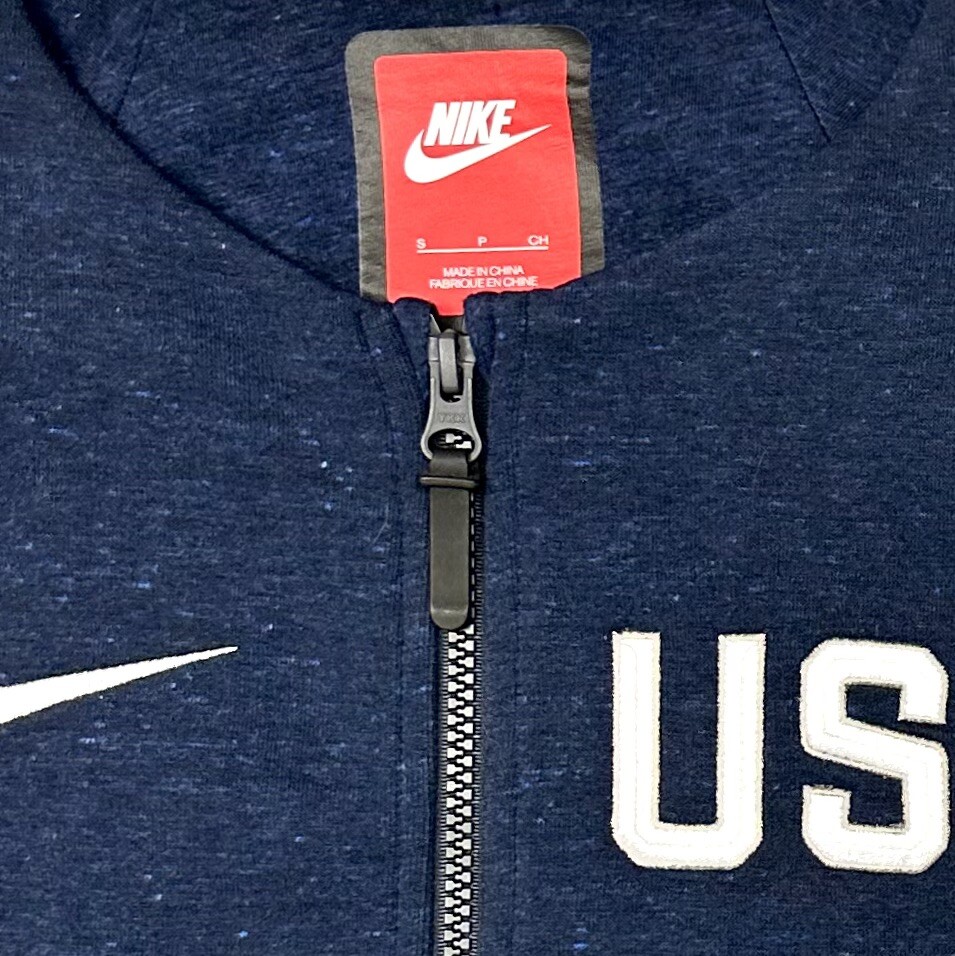 Nike Olympic Jacket Women's S Tech Fleece Team USA Basketball Full Zip