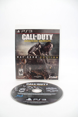 PS3 Call of Duty Advanced Warfare Day Zero Edition Complete CIB Tested Very Good