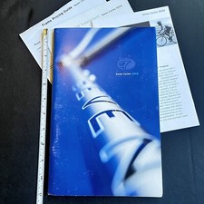 2002 SEVEN Bicycles Catalog+ Axium Alta Alaris Duo Sola Stem Titanium Frame