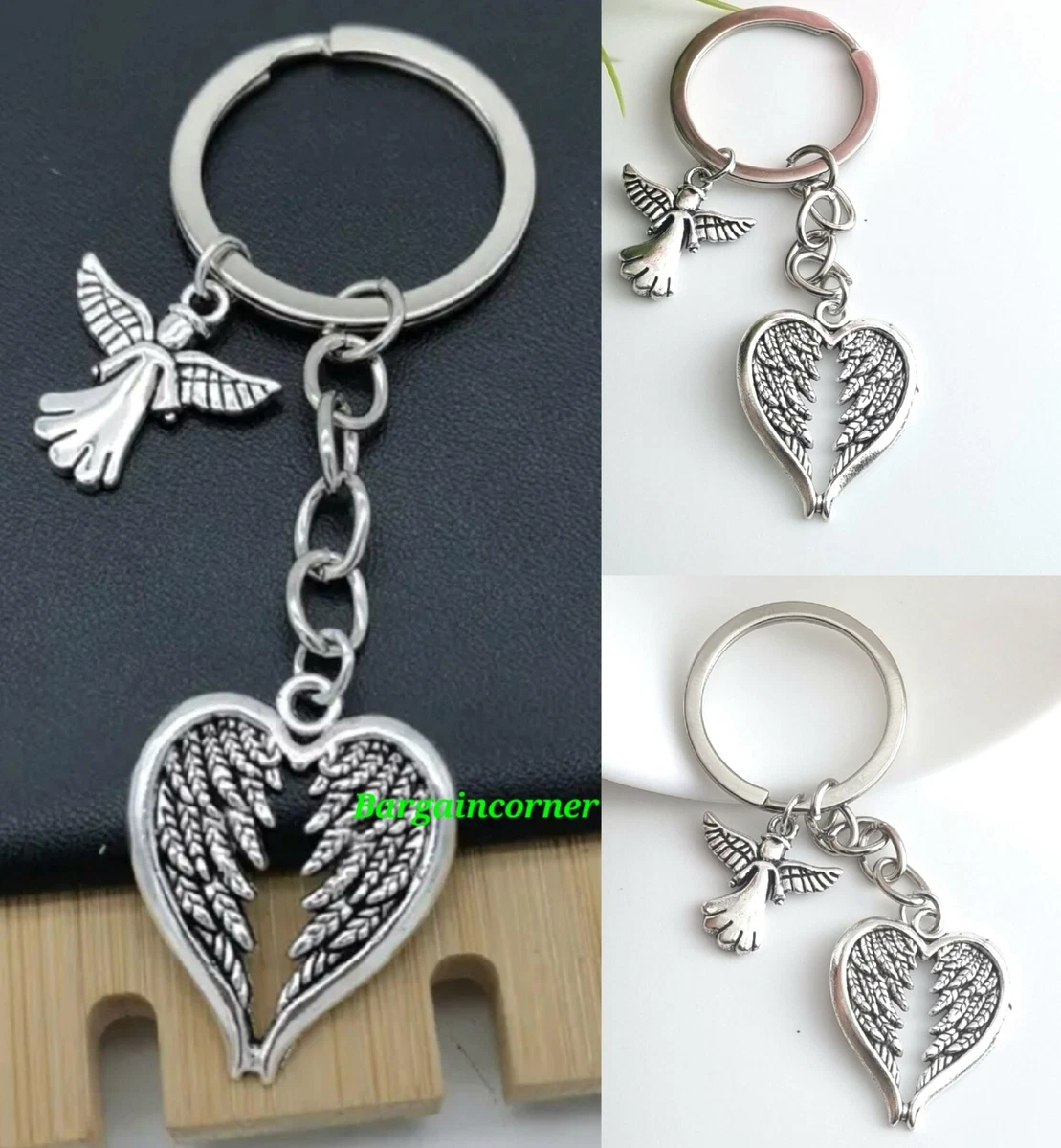 New 3D Cute Metal Ring Key Chain Keyfob Cool Car Lovely Keyrings Accessories – Buy The Best Products In The Online Store - Foto 7
