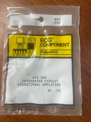 ECG903, Operational Amplifier  12 Pin Metal Can ( NTE903 )